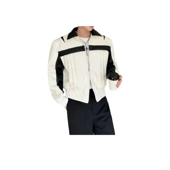 Trendy Contrast Color Jacket