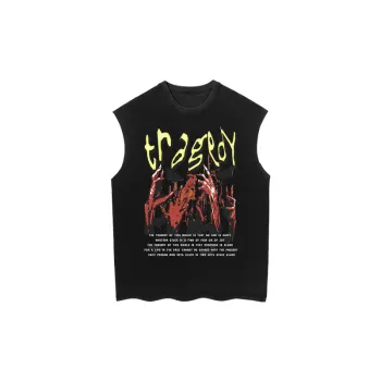 Distress Retro Vest