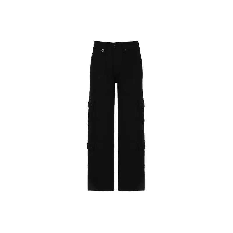 Fashionable Simple Cargo Pants-0