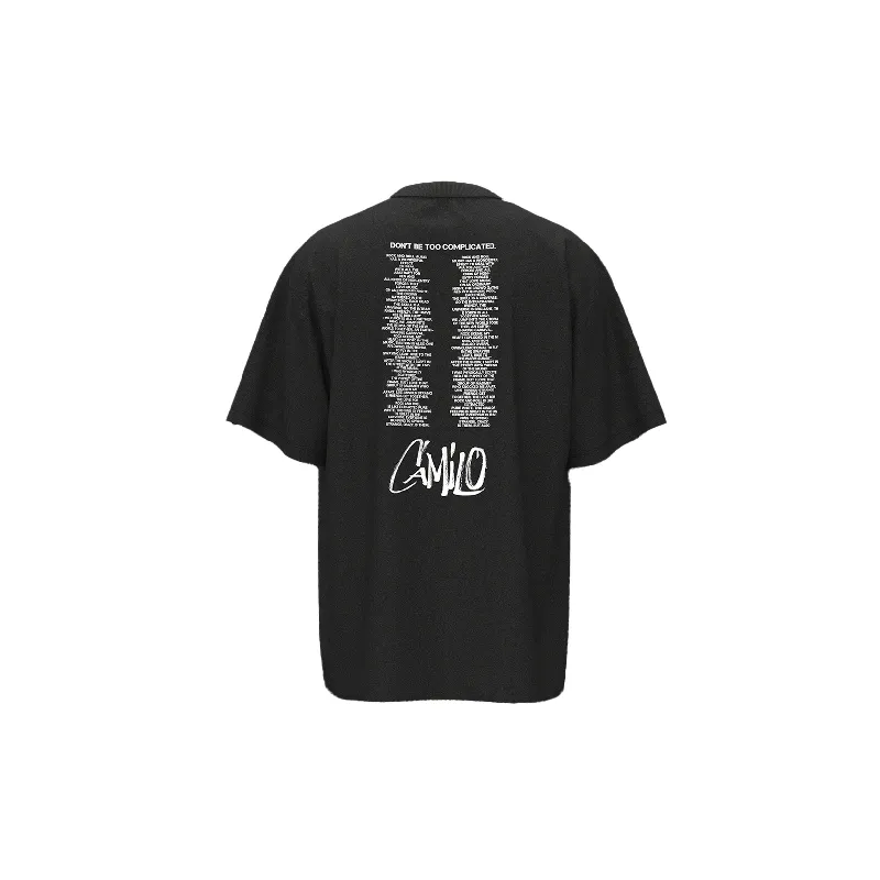 Fashionable Loose 100% Cotton T Shirt-5