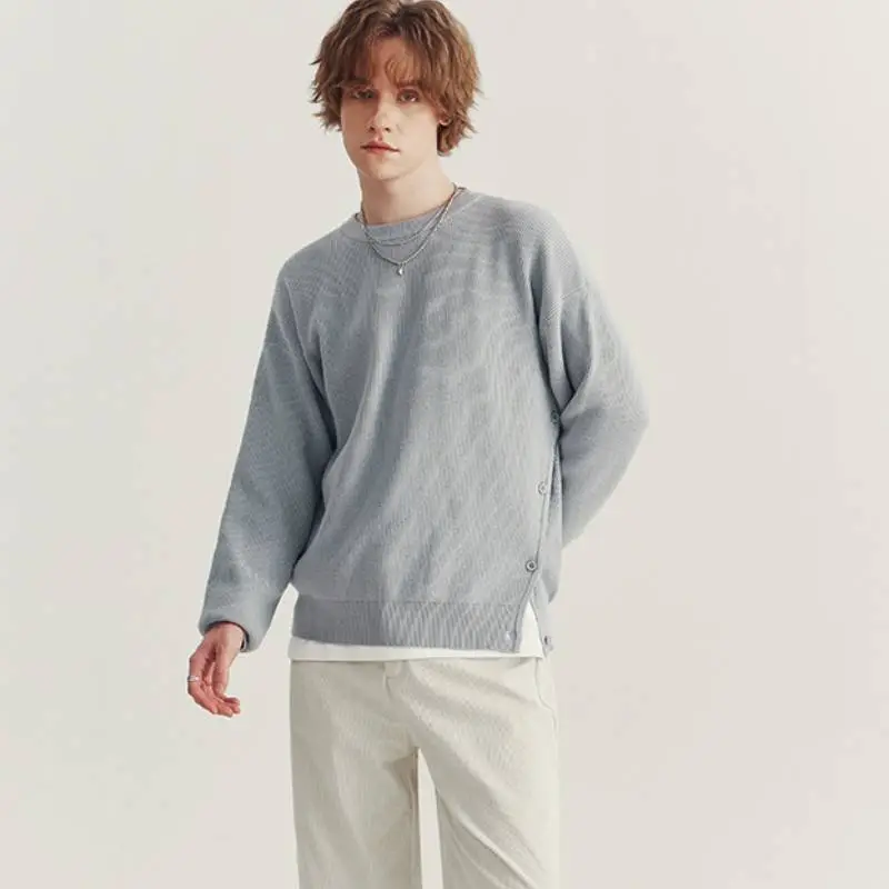 Loose Simple Modal Sweater-4
