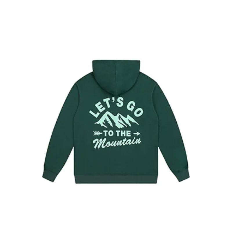 Streetwear Thickened Foamed Printed Hoodie-1