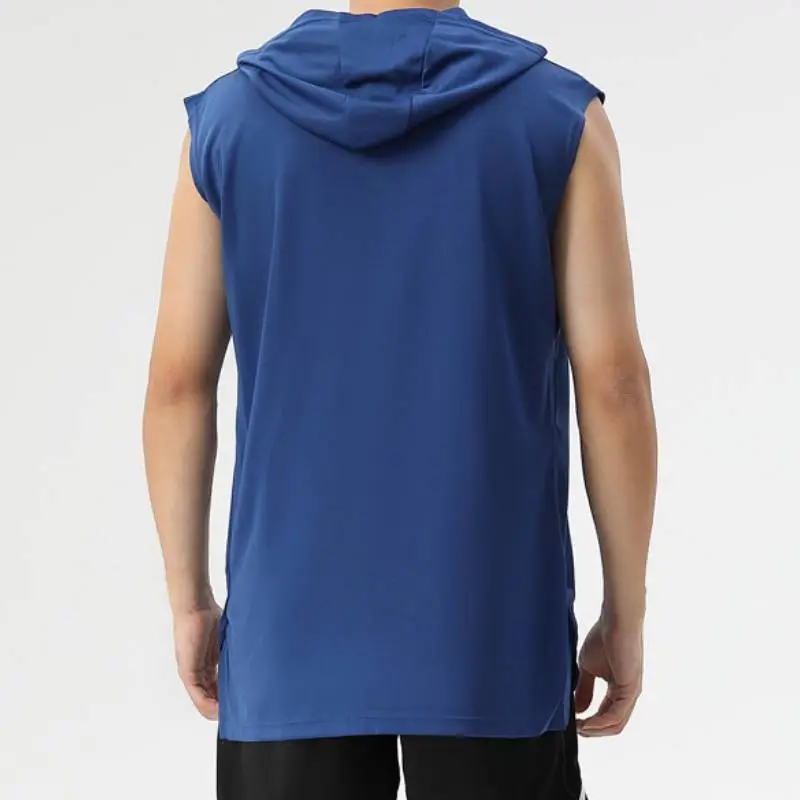 Sports Breathable Blended Synthetic Fabrics Vest-11