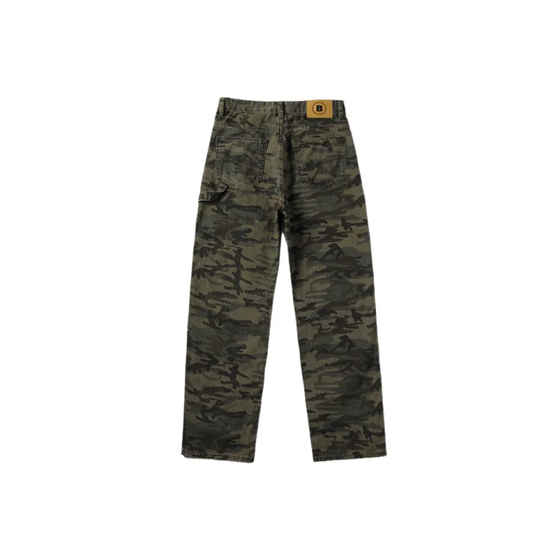 Cool Camo Cotton Cargo Pants-1