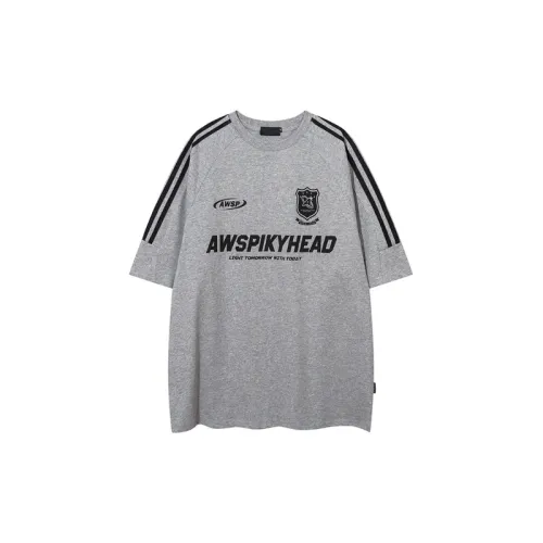 Vintage Side Stripe Short sleeved Loose T shirt