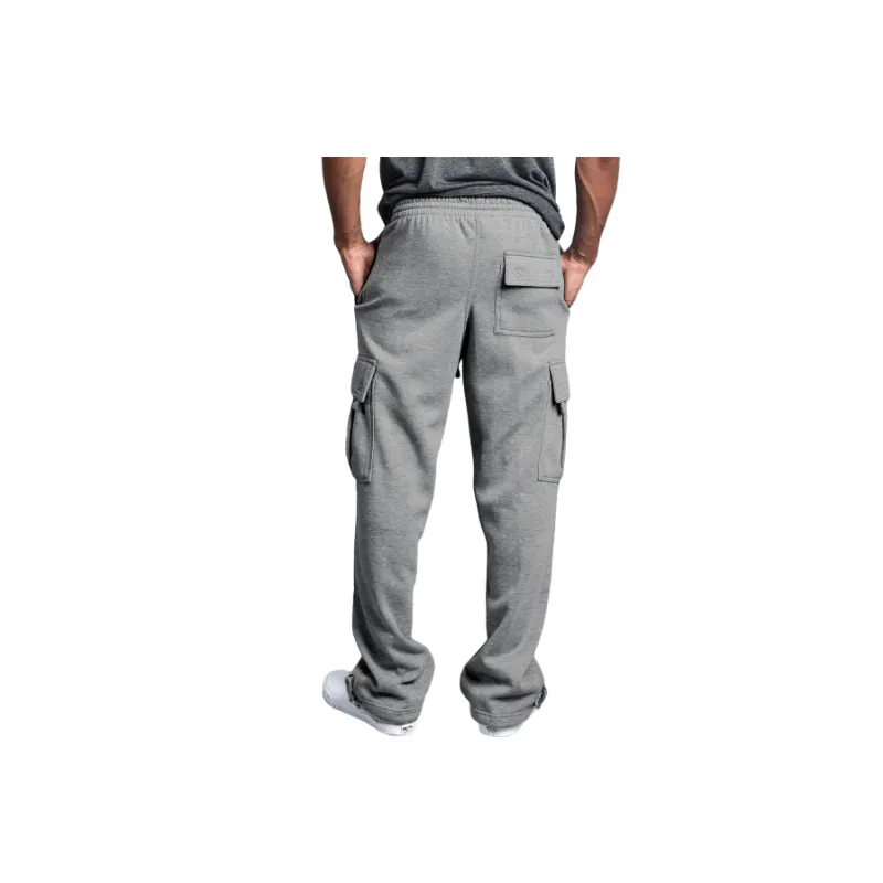 Basics Retro Blended Synthetic Fabrics Casual Pants Women-4