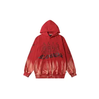 Letter Embroidered Graffiti Sweatshirt
