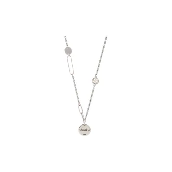 Sterling Silver Smiley Face Necklace