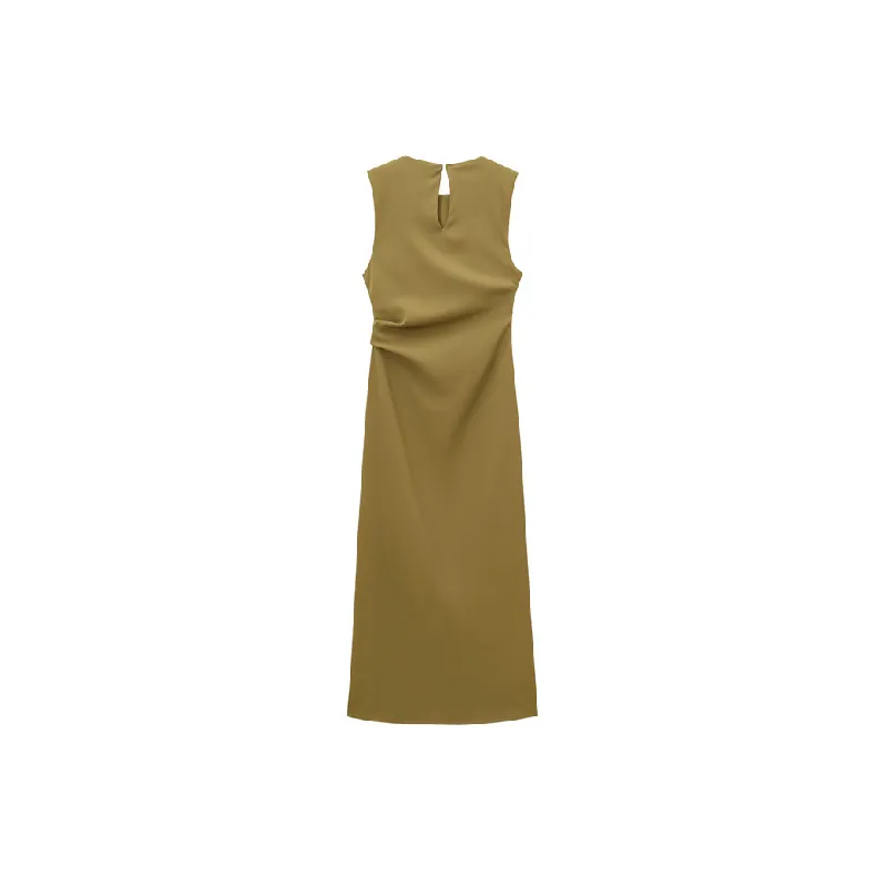 Casual Fashionable Polyester Dress Women-1
