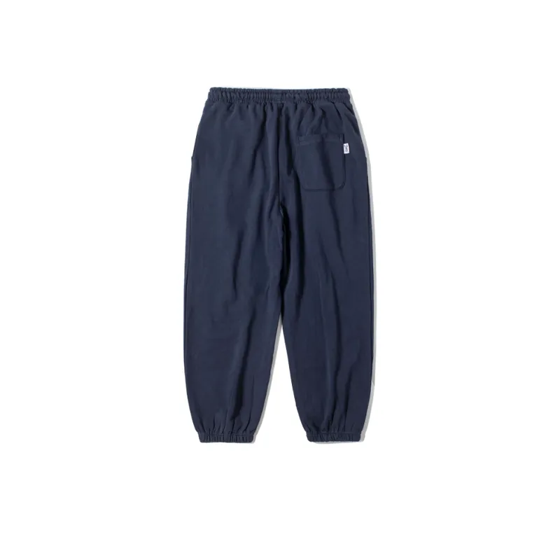 Letter Embroidered Casual Pants-1
