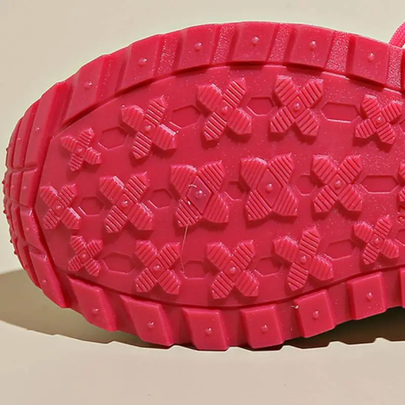 Sporty Contrast Color Chunky Sneakers-5