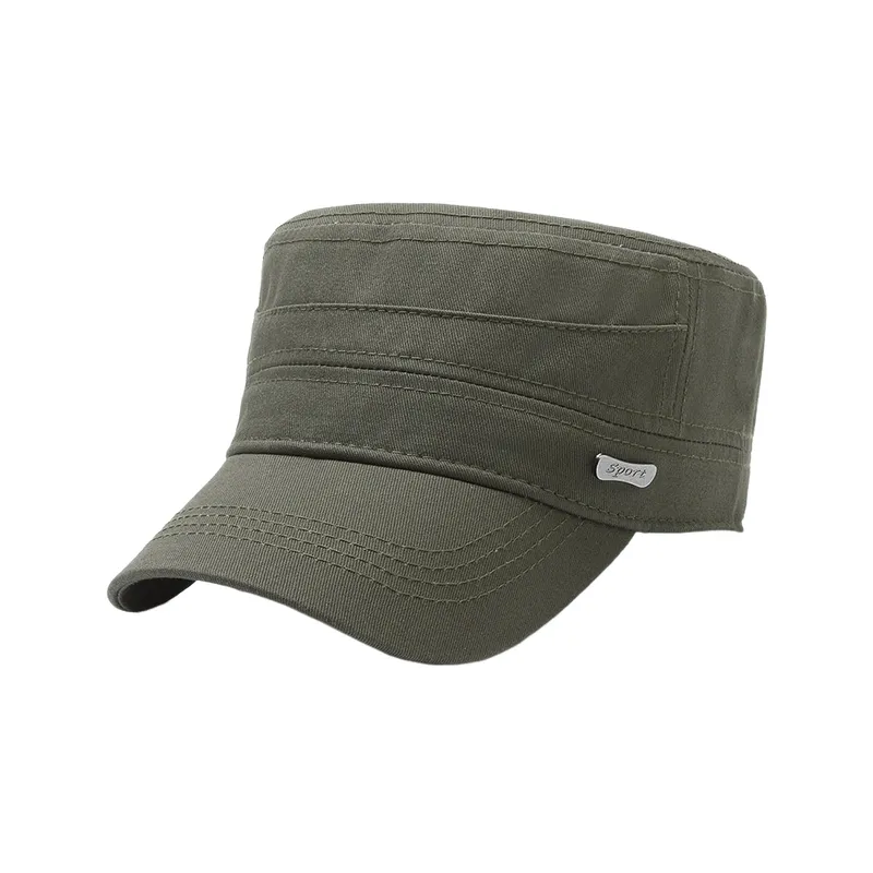 Casual Simple Peaked Cap-3