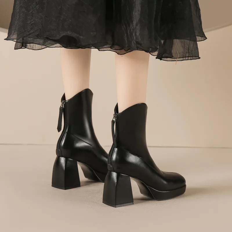 Zipper Waterproof Chelsea Boot-7