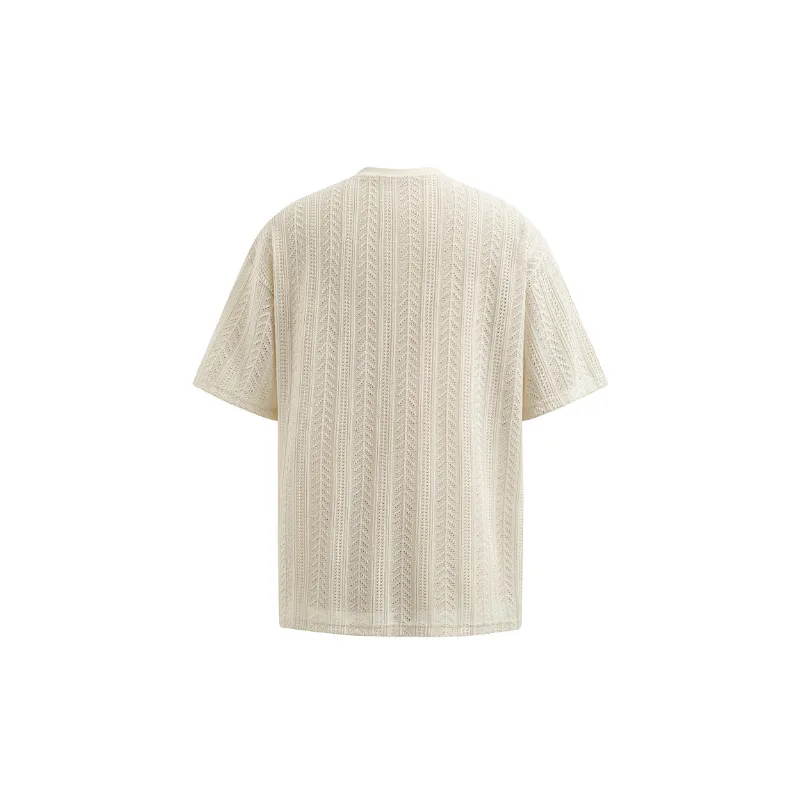 Casual Loose Polyester T Shirt-3