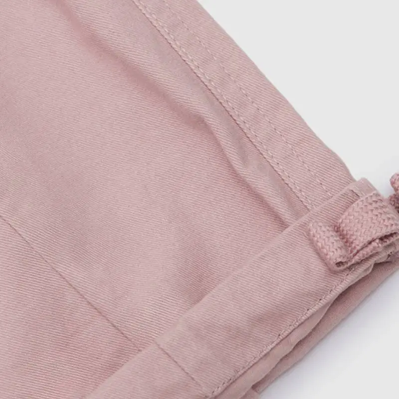 Loose Simple 100% Cotton Cargo Pants-7