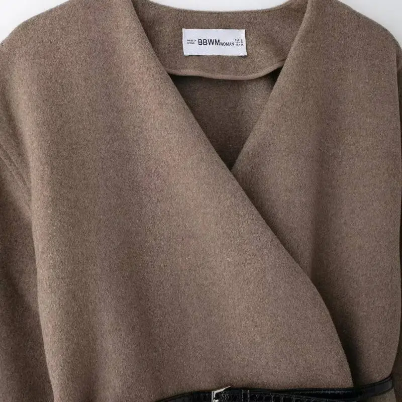 Casual Retro Loose Velvet Jacket Women-2