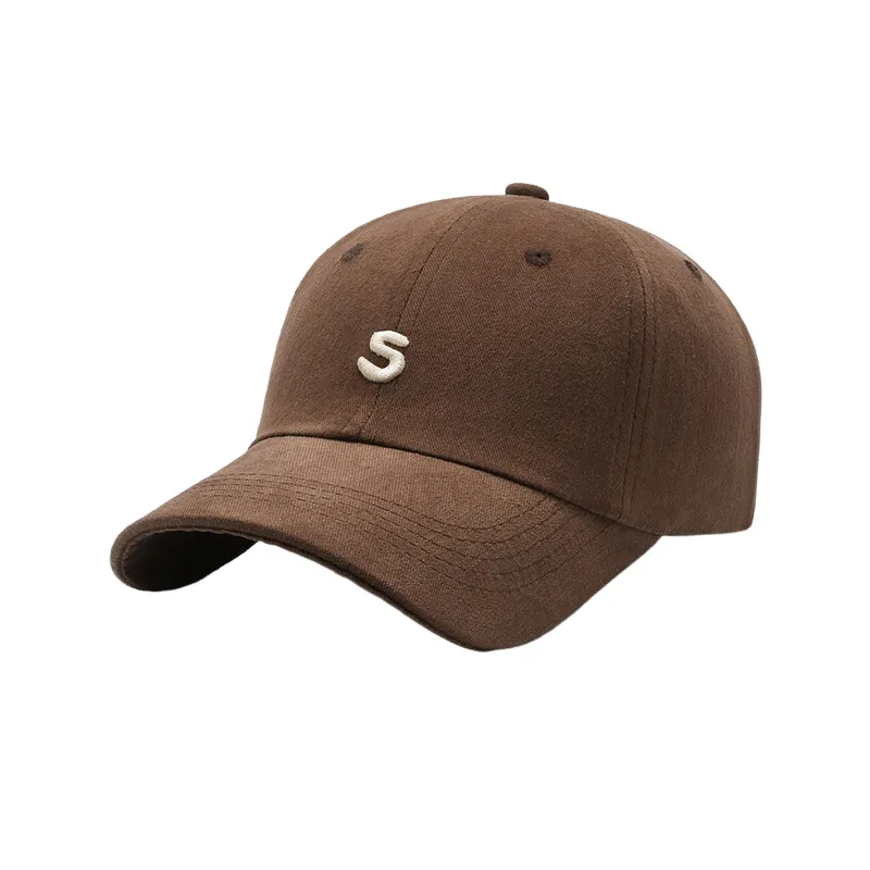 Simple Casual Peaked Cap-1