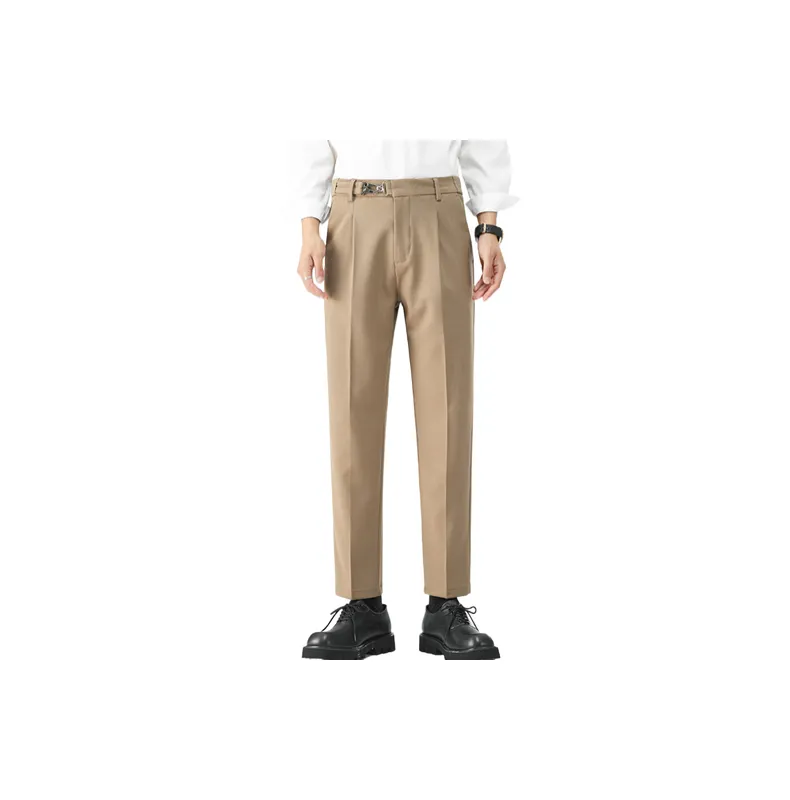 Casual Loose Suit Trousers-6