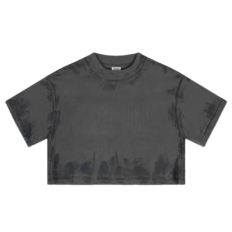 Casual Loose Cotton T Shirt Women-4