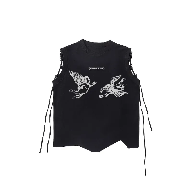 Punk Trendy Cotton Vest-4