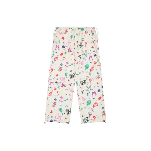 Cartoon Hand Painted Graffiti Casual Pants