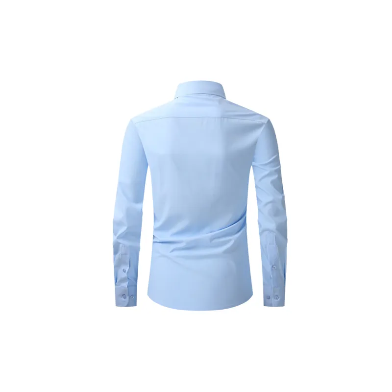 Casual Fashionable Blended Synthetic Fabrics Shirt-11