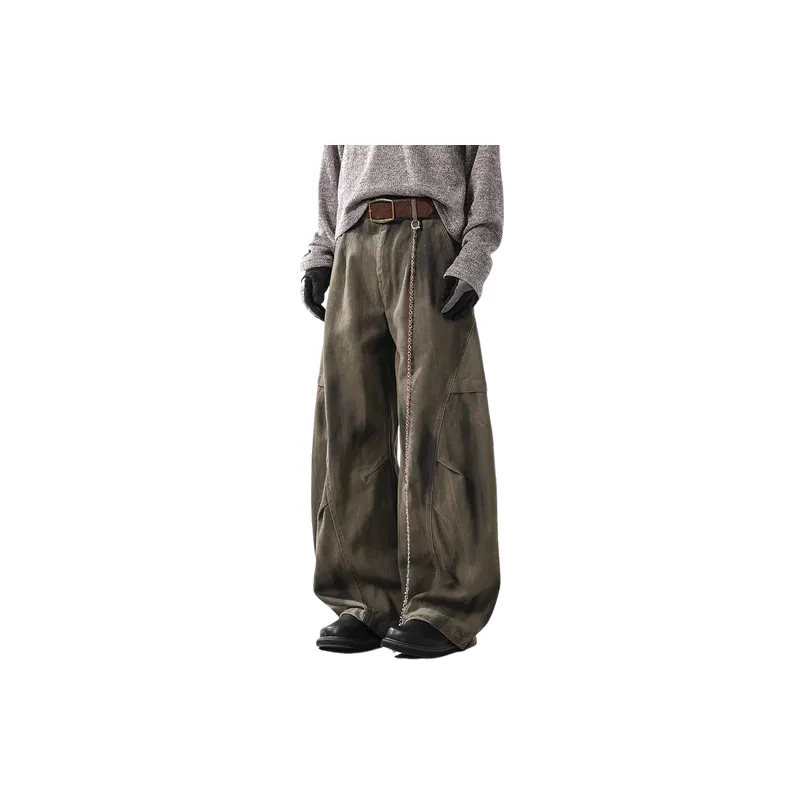 Basics Loose Cotton Cargo Pants-2