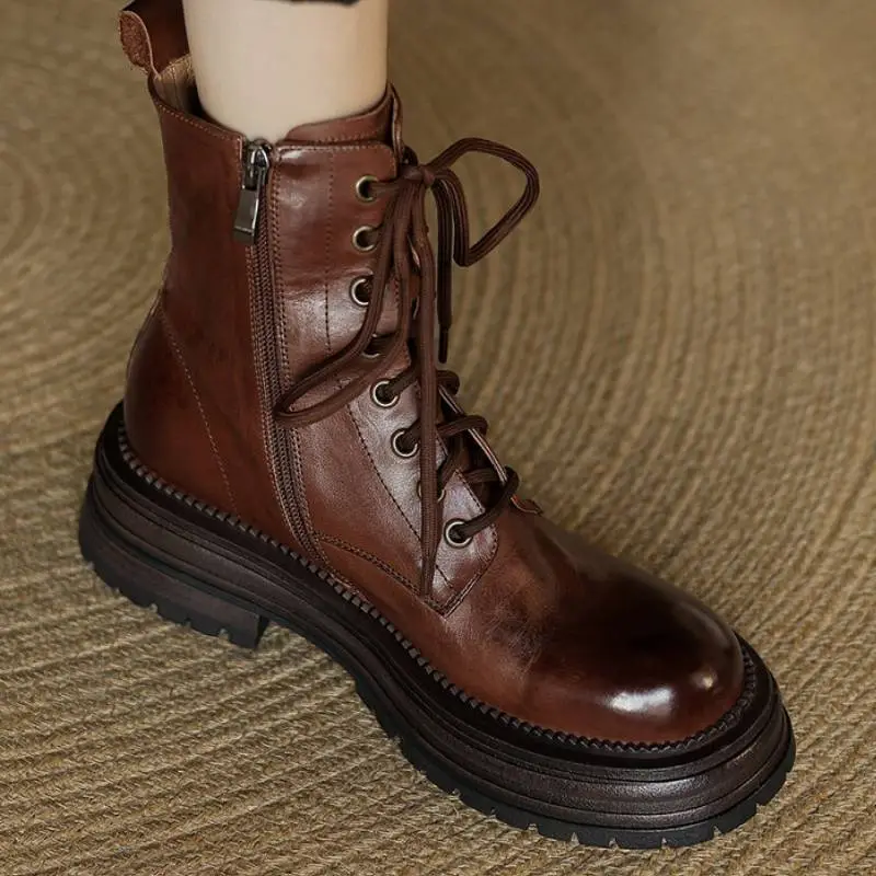 Fashion Washed Martin Boot-2