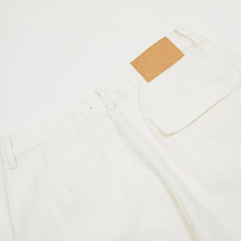 Retro Loose Cotton Cargo Pants-5