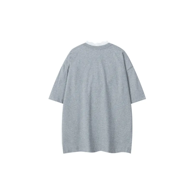 Retro Cute Cotton T Shirt Unisex-3