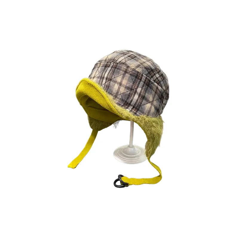 Funky Warm Red Army Cap-1