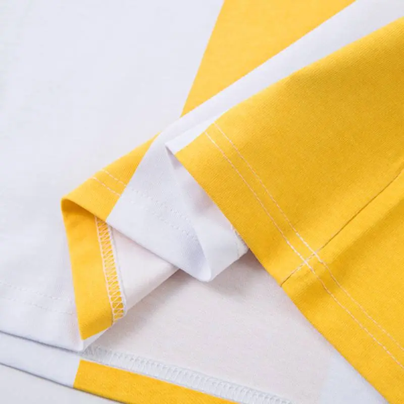 Retro Loose Combed Cotton T Shirt-6