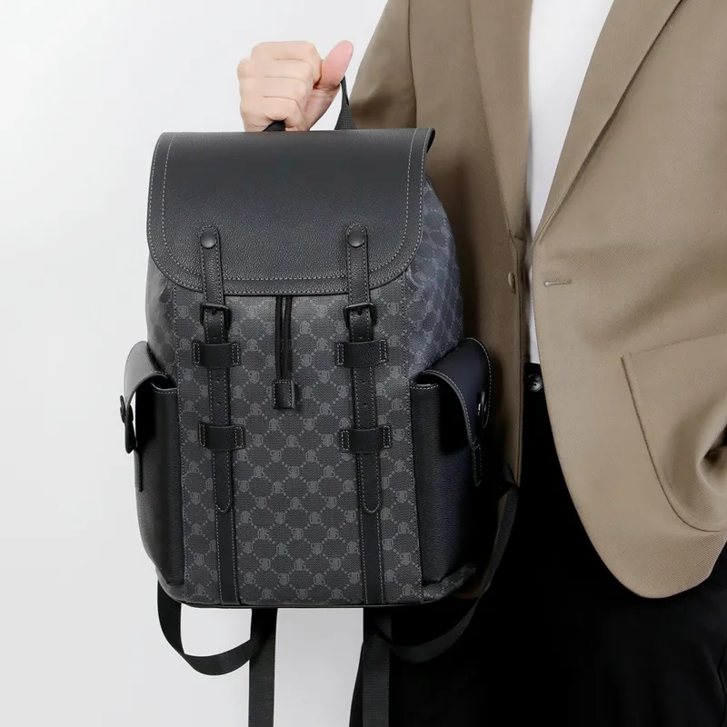 Casual Print Backpack-1