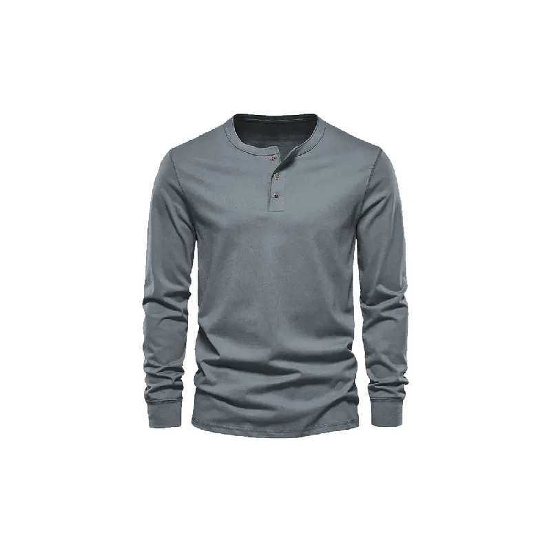 Casual Simple Bird's Eye Fabric T Shirt-4