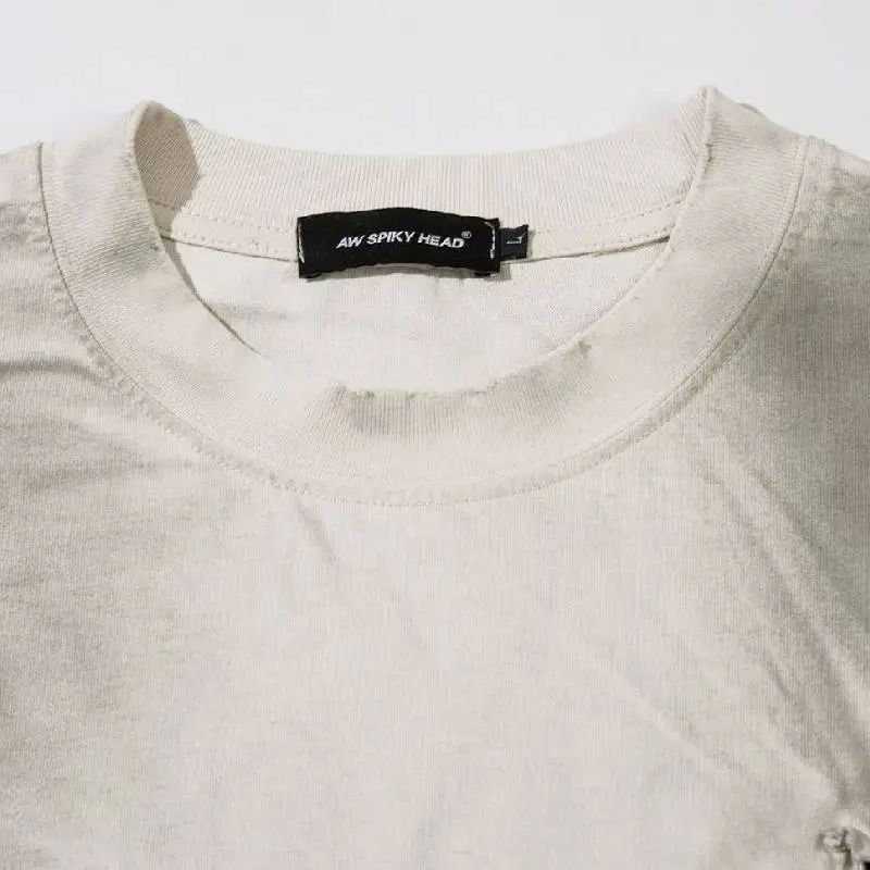 Fashionable Embroidered Cotton T Shirt-2