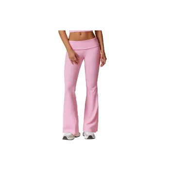 Casual Simple Sports Pants Women