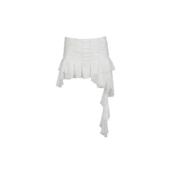 Fashionable Plain Casual Long Skirt Women