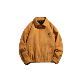 Retro Letter Lapel Street Loose Comfortable Casual Jacket
