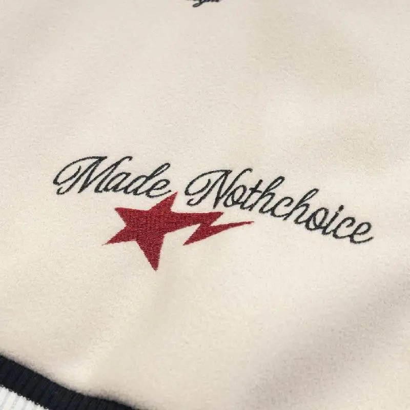 Embroidery Loose Cotton Jacket-5