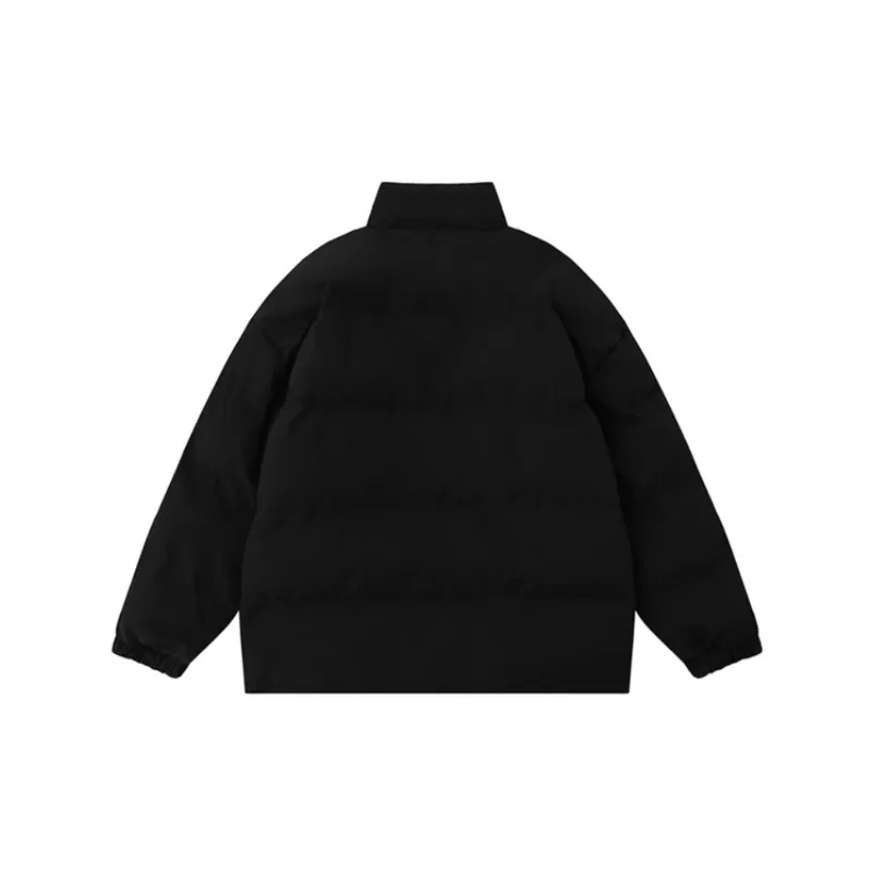 New Arrival Trendy Solid Color Bread Coat-9