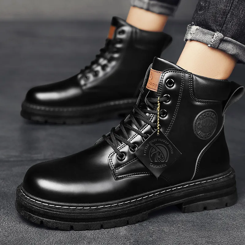 Casual Plain Martin Boot-10