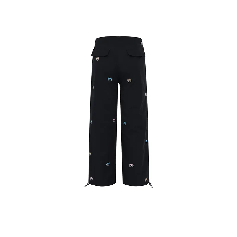 Hip Hop Butterfly Print Casual Pants-1