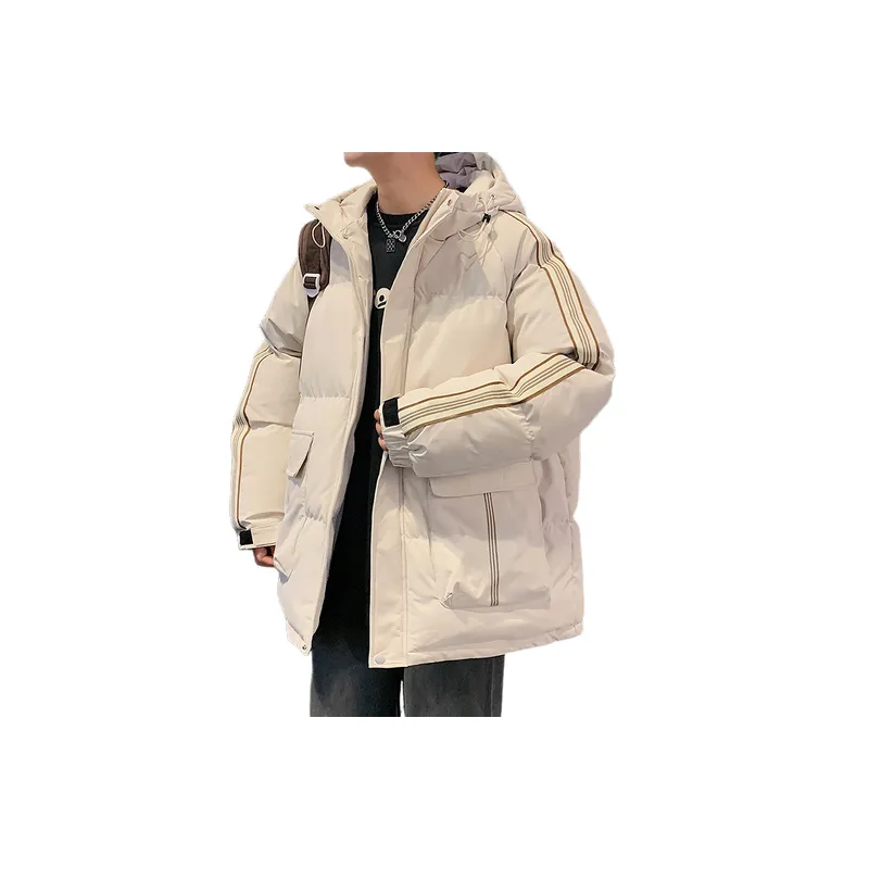 Basics Loose Polyester Quilted Jacket-8