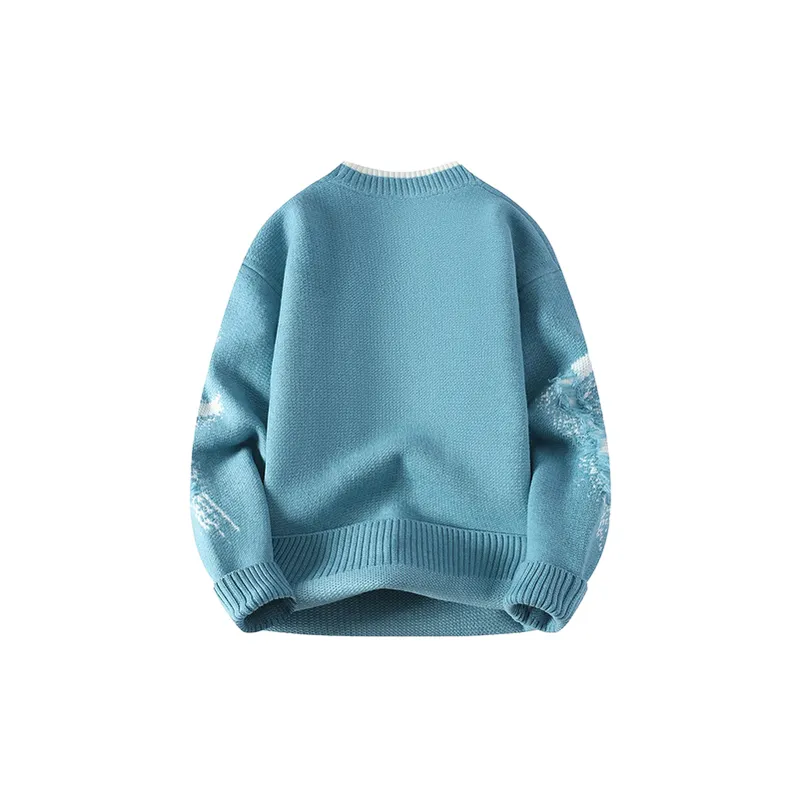 Trendy Simple Loose Sweater-3