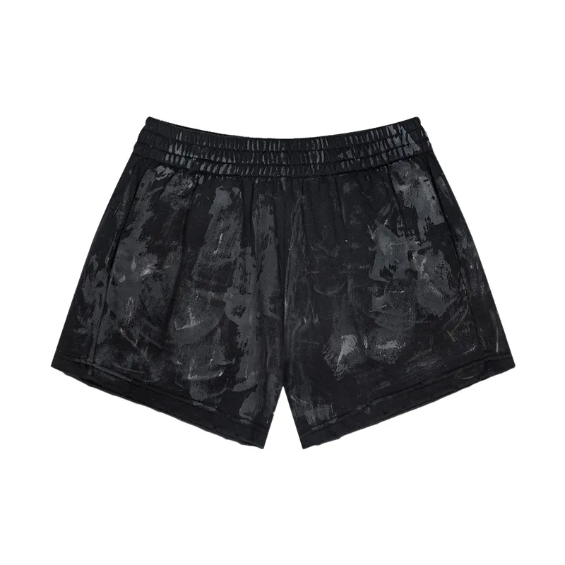 Fashionable Retro Cotton Casual Shorts Women-4