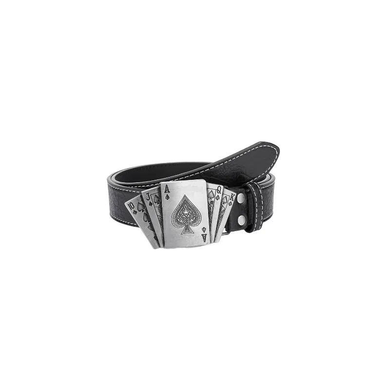 Punk Fashionable Leather Belt-0
