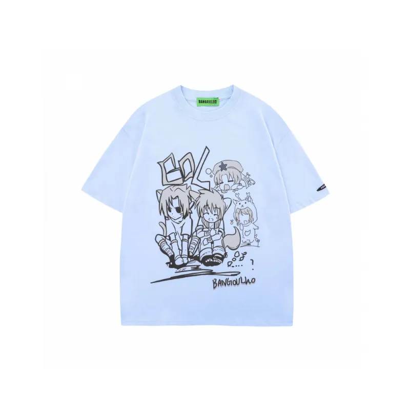 Street Fashion 100% Cotton T Shirt