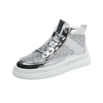 Casual Sequins Stylish Skateboarding Shoes