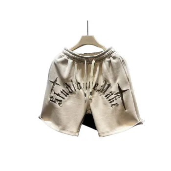 Extra Large Embroidered Sports Shorts