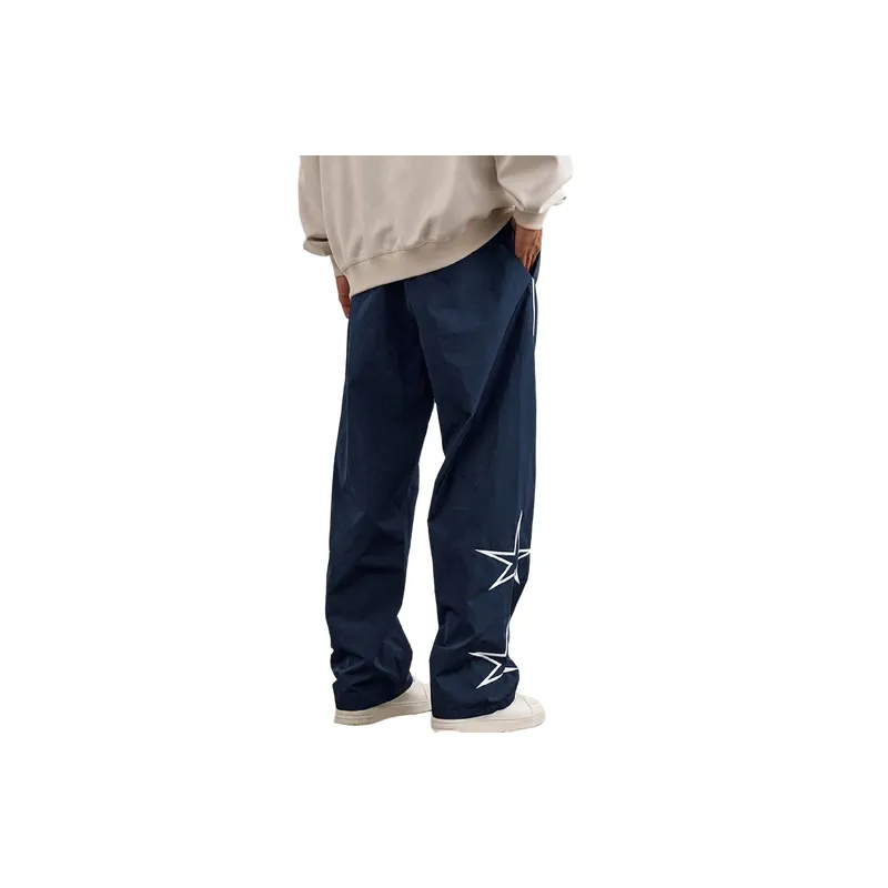Retro Embroidery Casual Pants-8